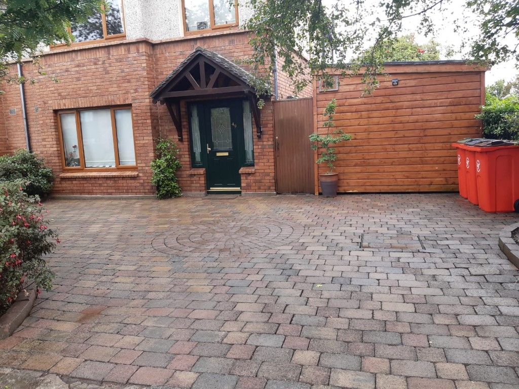 Cleaned Block Paving